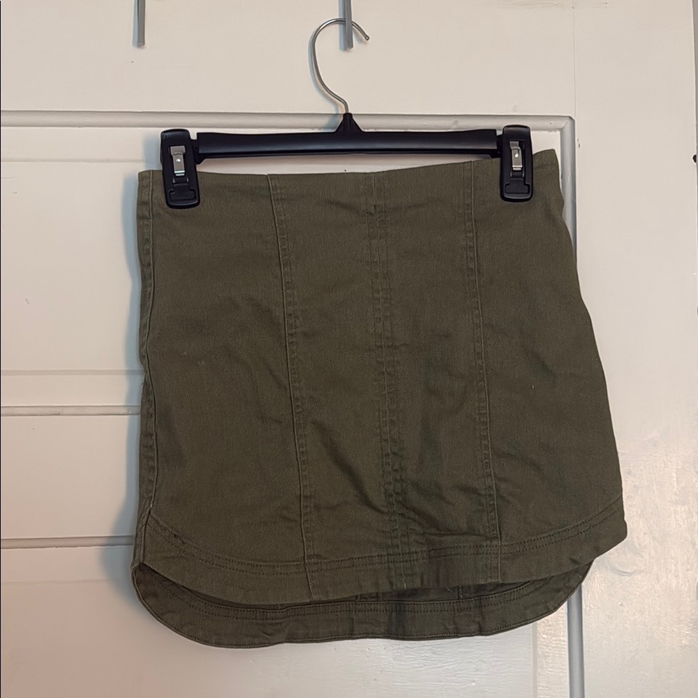 Altar’d State denim mini skirt